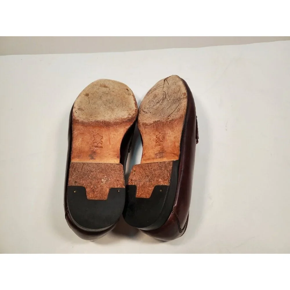 Johnston Murphy Tassel Loafers‎ Size 9 W Brown